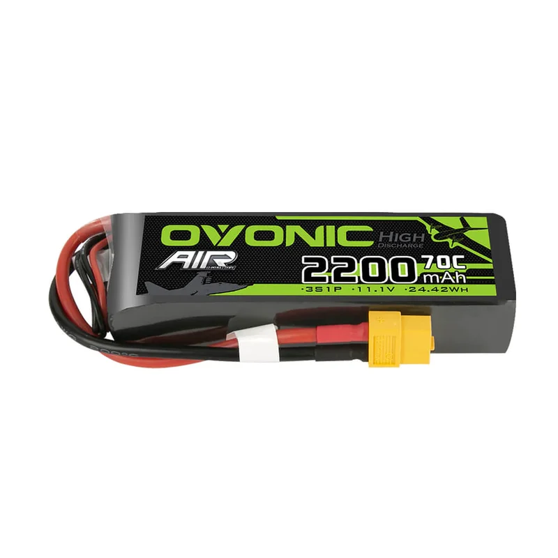 Ovonic 3S 2200mAh 70C 11,1V XT60 LiPo Akku