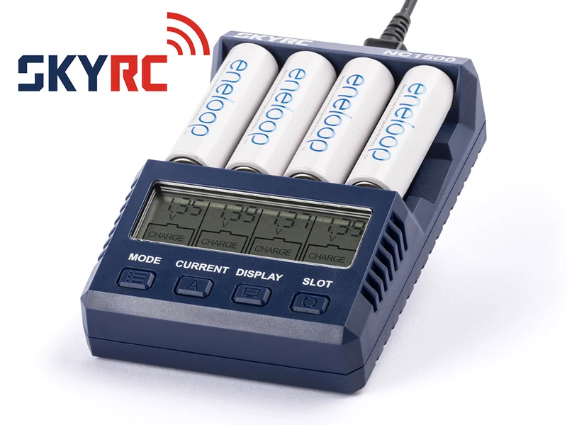 SkyRC NC1500 intelligentes Analyse-Ladegerät für AA/AAA, NIMH, Akkus