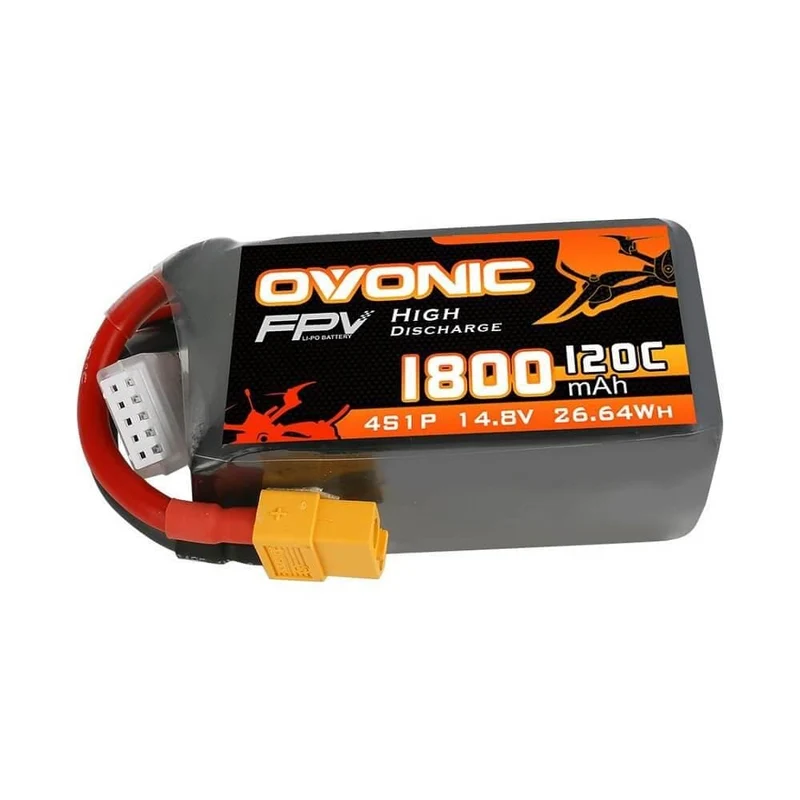 Ovonic 4S 1800mAh 120C 14,8V XT60 LiPo Akku (2 St.)