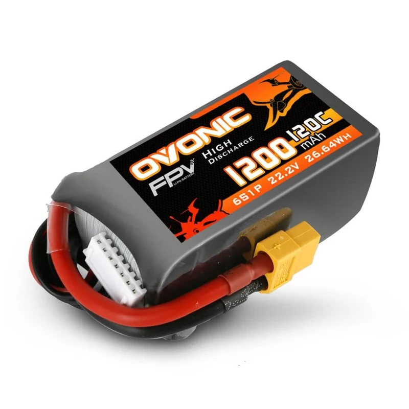Ovonic 6S 1200mAh 120C 22,2V XT60 LiPo Akku (2 St.)