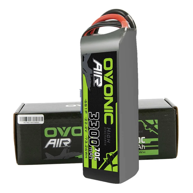 Ovonic 6S 3300mAh 22,2V 70C EC5 LiPo Akku