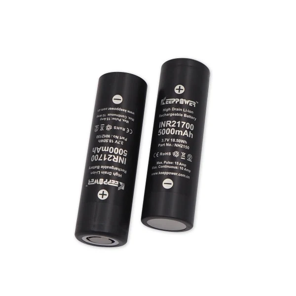 Keeppower INR21700 - 5000mAh, 3,6V-3,7V Li-ion Akku High Drain