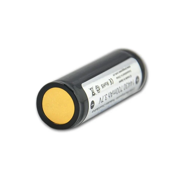 Keeppower 14430 - 700mAh, 3,7V Li-Ionen-Akku geschützt