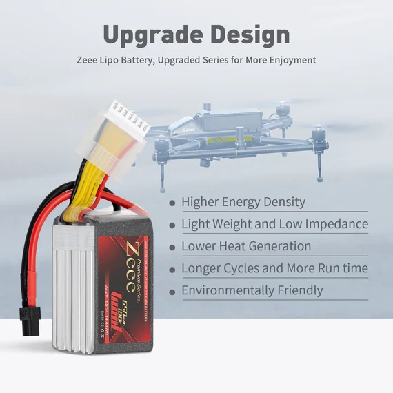 Zeee Premium Series 6S 650mAh 22,2V 100C XT30 (2 Stück)