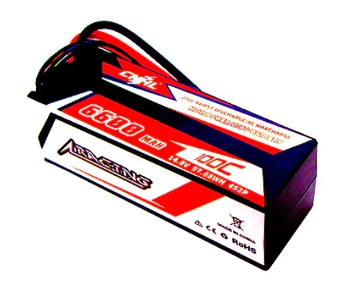 CNHL Racing Series 6600mAh 14,8V 4S 100C Hartschalen-Lipo-Akku mit T/Dean-Stecker