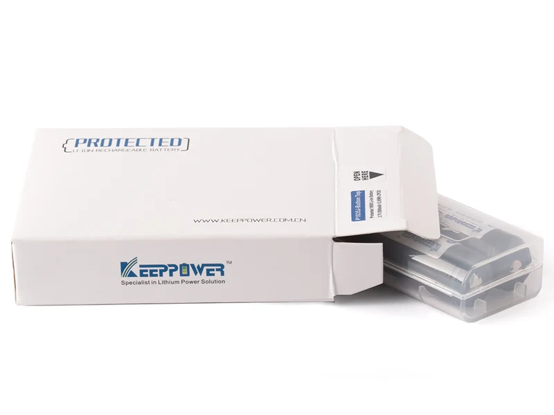 Keeppower 18650 3400mAh P1834C 3,7V Li-Ion Akku geschützt