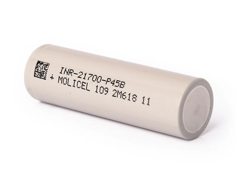 Molicel INR21700-P45B, 4500mAh Li-Ionen-Akku, 3,6V - 3,7V