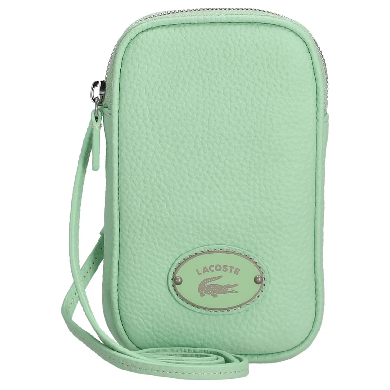 Lacoste Origin Croc - Funda para móvil con cocodrilo en contraste 17 cm (asch)