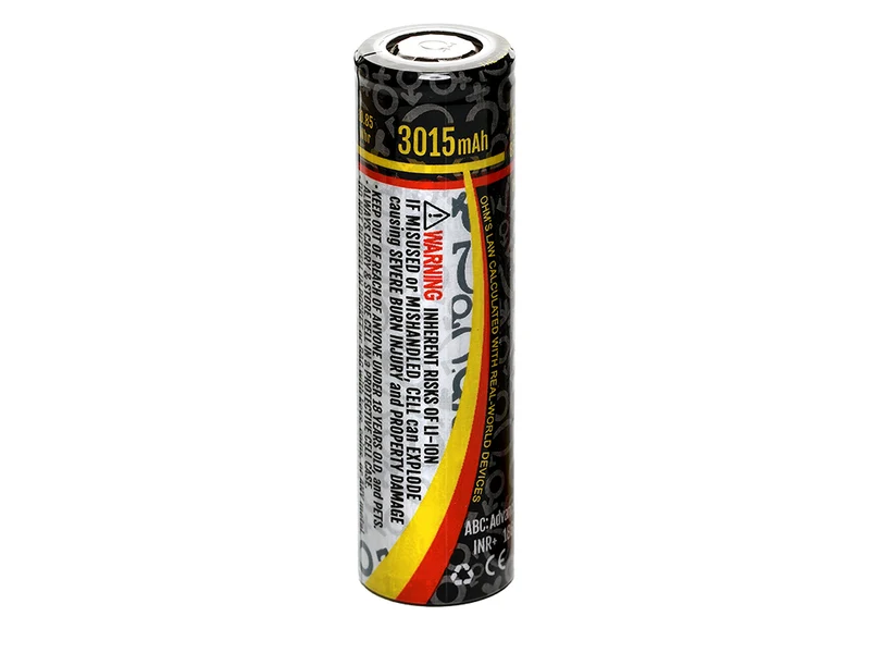 HohmTech Life4 18650 3015mAh max. 31,5A Lithium-Ionen-Akku NMC, 3,6V - 3,7V