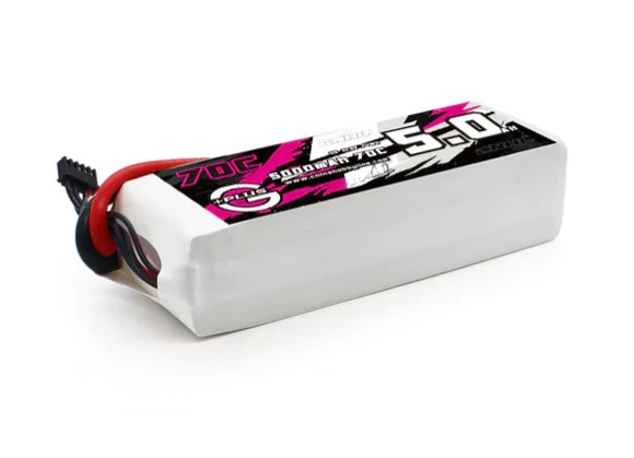 CNHL G+Plus 5000mAh 14,8V 4S 70C Lipo Akku mit EC5 Stecker