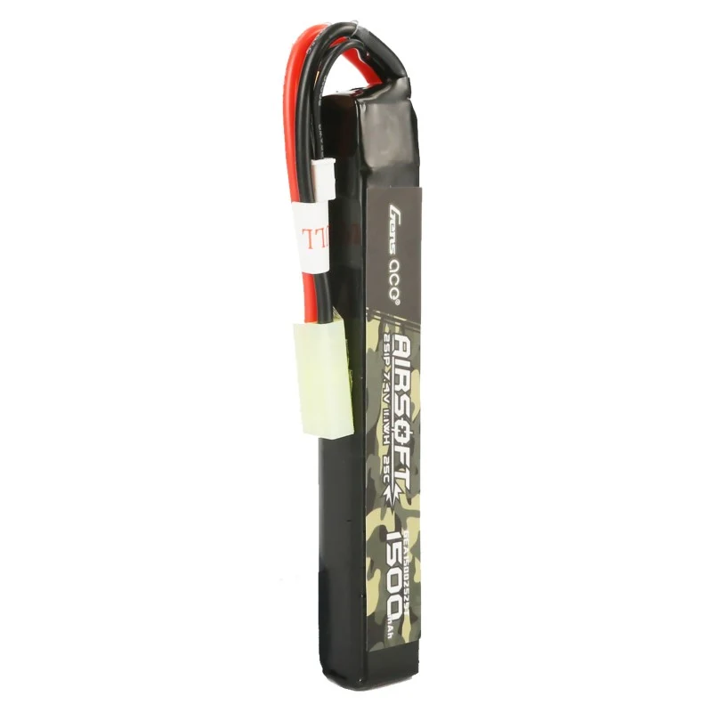 Gens Ace 25C 1500mAh 2S1P 7.4V Lipo Akku mit Mini Tamiya Stecker