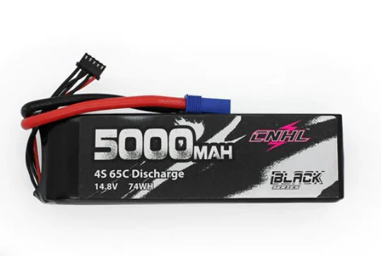 CNHL Black Series 4S 5000mAh 14,8V 65C Lipo-Akku mit EC5-Stecker