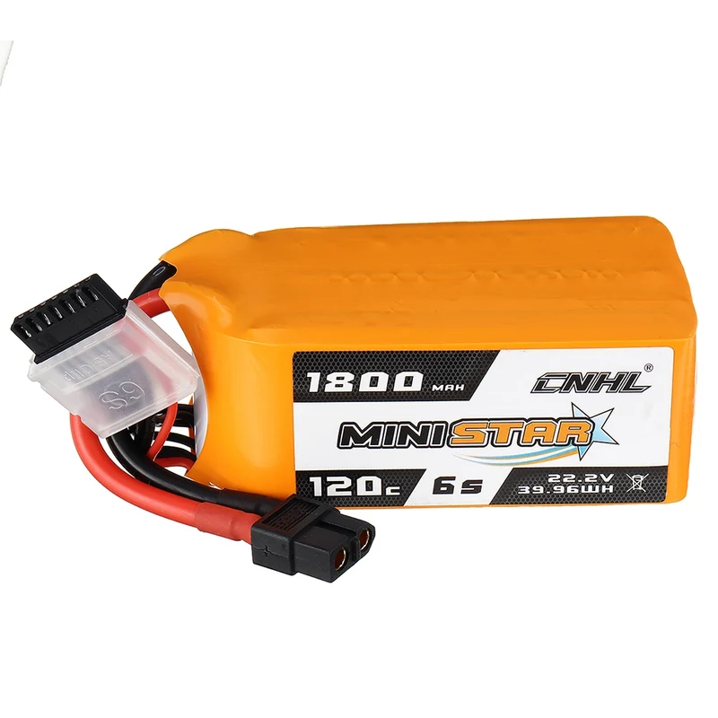 CNHL MiniStar 6S 1800mAh 22,2V 120C XT60 Lipo Akku