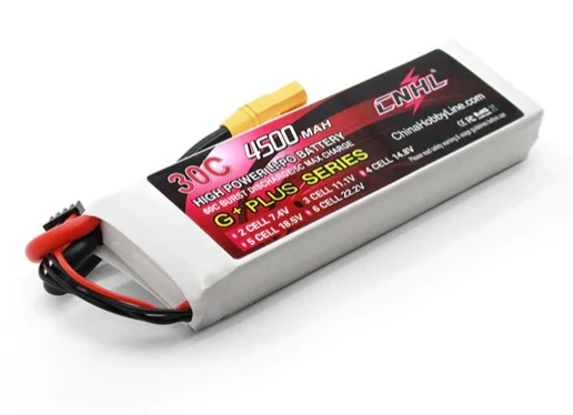 CNHL 4500mAh 11,1V 3S 30C Lipo Akku mit XT90 Stecker