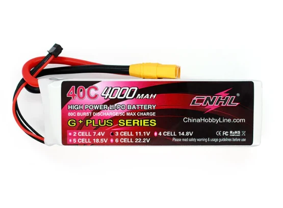 CNHL 4000mAh 11,1V 3S 40C Lipo Akku mit XT90 Stecker