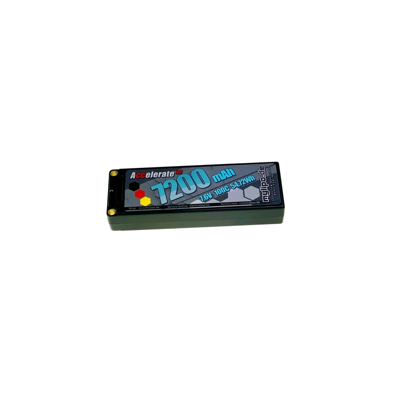 Mylipo Lipo Akku HV 7200mAh 2S 7,6V 100C Hardcase