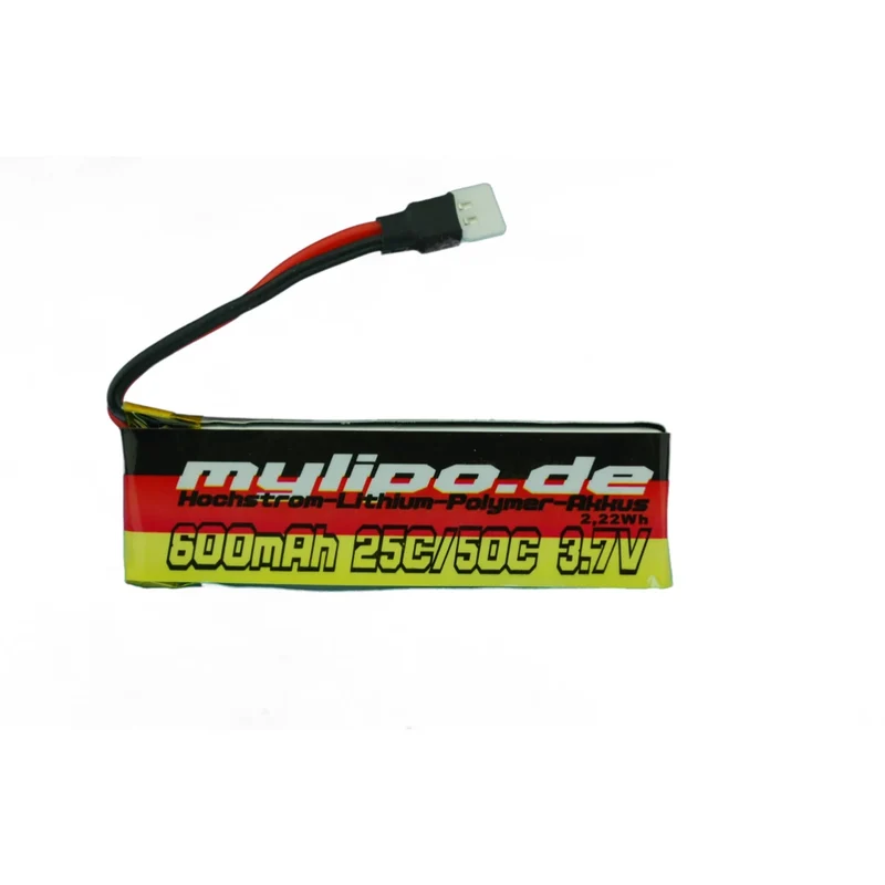 Mylipo Lipo Akku 600mAh 3,7V 25C/50C Walkera Stecker