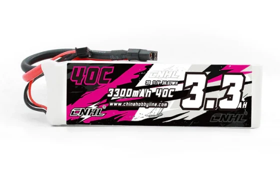 CNHL 3300mAh 11,1V 3S 40C Lipo Akku mit XT60 Stecker