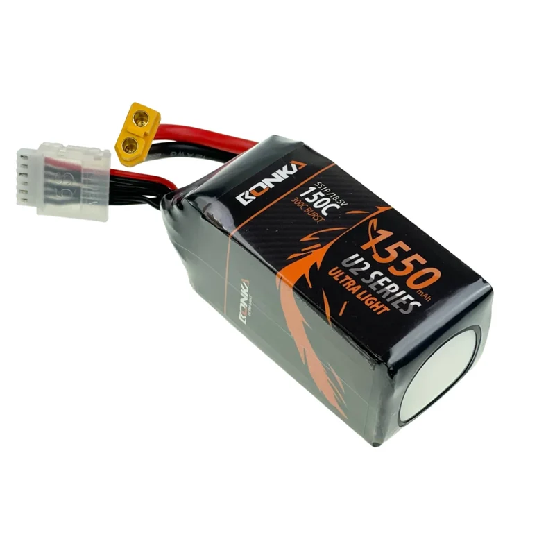 Bonka Lipo Akku 1550mAh 18,5V 150C/300C FPV XT60