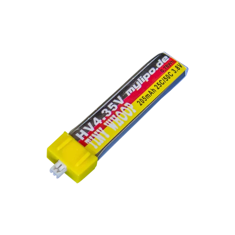 Mylipo Lipo Akku 205mAh HV 3,8V 25C/50C msr/Nano CPX/QX HV 4,35V TinyWhoop original Stecker