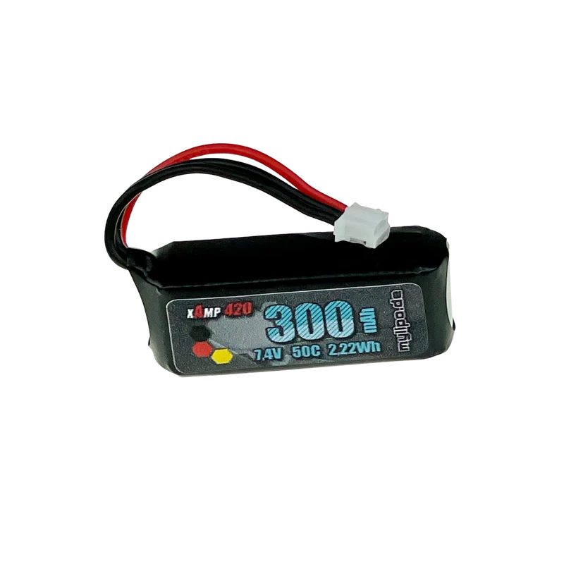 Mylipo Lipo Akku 300mAh 7,4V 2S 50C für Blade mCPX BL2