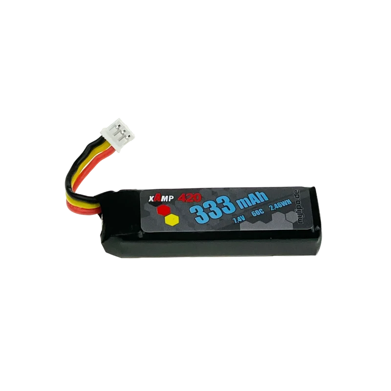 Mylipo Lipo Akku 333mAh 7,4V 2S 60C/120C UMX Serie + mCP X BL