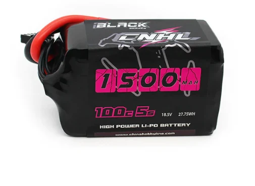 CNHL Black Series 1500mAh 5S 18,5V 100C Lipo Akku mit XT60 Stecker