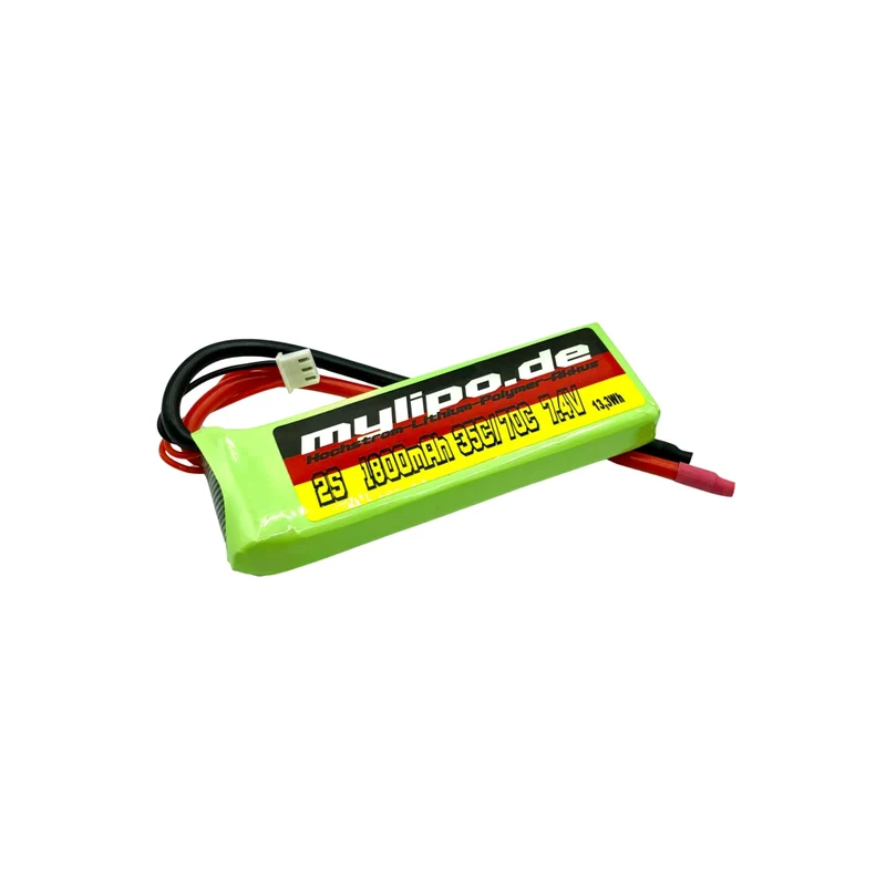 Mylipo Lipo Akku 1800mAh 7,4V 35C/70C
