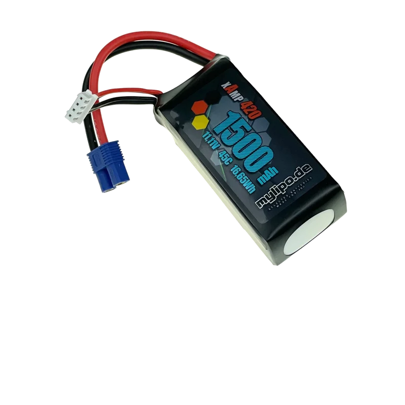 MyLipo Lipo Akku 1500mAh 11,1V 3S 45C EC3 (Blade 300X)