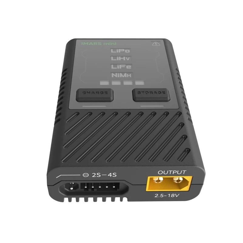 Gens Ace IMARS mini G-Tech USB-C 2-4S 60W RC Akkuladegerät mit Netzteil und Adapterkabel-EU