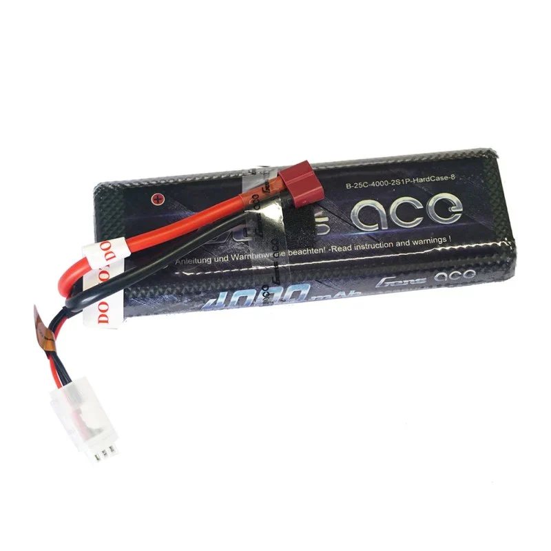 Gens Ace 25C Lipo 2S 4000mah HardCase Rc Auto Lipo Akkupack 8#