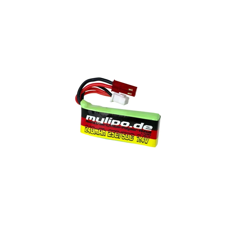 Mylipo Lipo Akku 240mAh 7,4V 25C/50C JST Airsoft