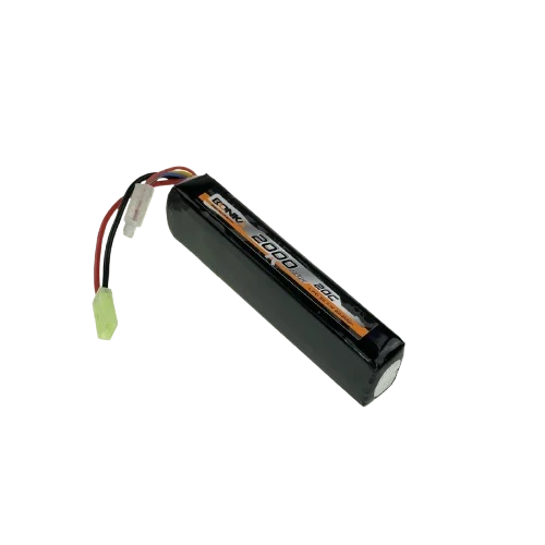 Bonka Airsoft Lipo Akku 2000mAh 3S 11,1V 20C-1-Mini Tamiya