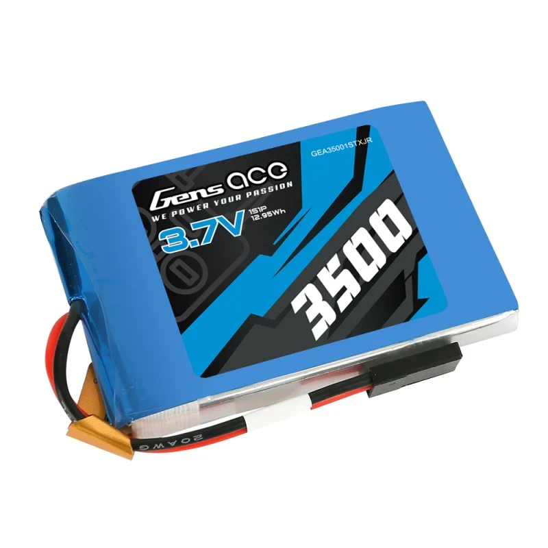 Gens Ace 3500mAh 3,7 V TX 1S1P Lipo-Akku mit JR-Stecker