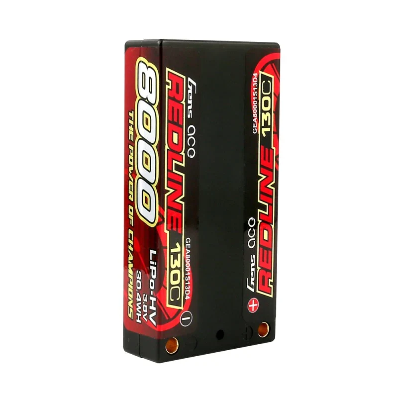 Gens Ace Redline Serie 8000mAh 3,8V 130C 1S2P HardCase #58 HV Lipo Batterie