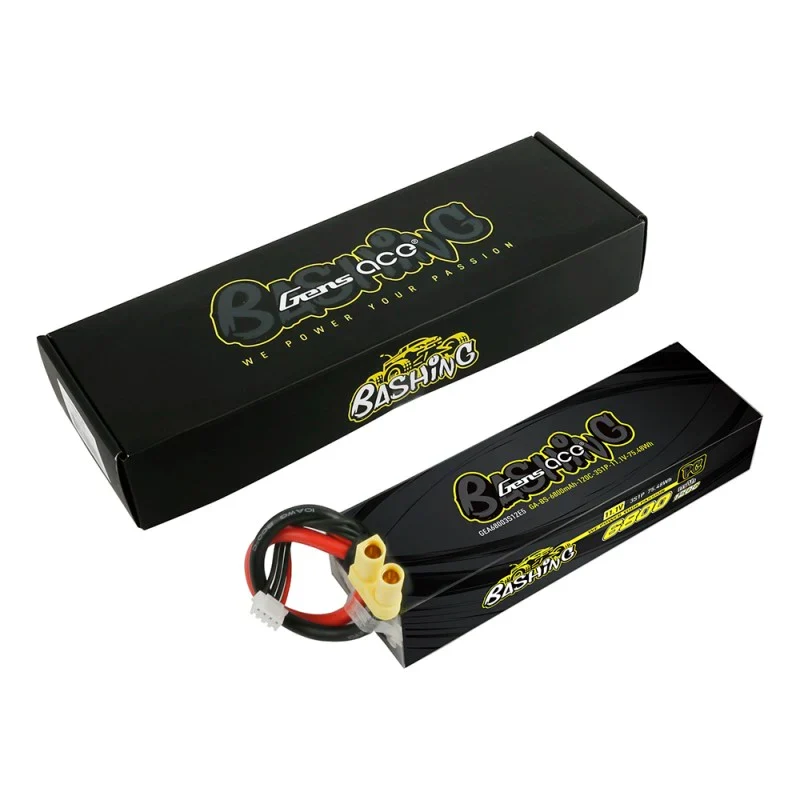 Gens Ace 6800mAh 11,1 V 120 C 3S1P Lipo-Akkupack EC5