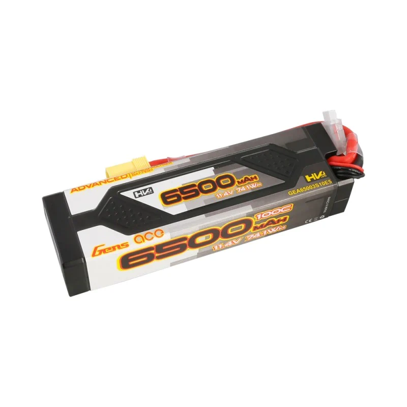 Gens Ace Advanced 6500mAh 11,4V 100C 3S1P HardCase 60# Lipo-Akku mit EC5
