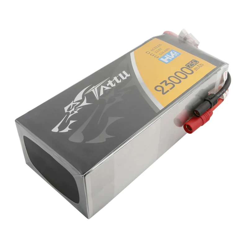 Tattu 23000 mAh 22,8 V 25 C 6S1P Lipo-Akku mit XT150 + AS150
