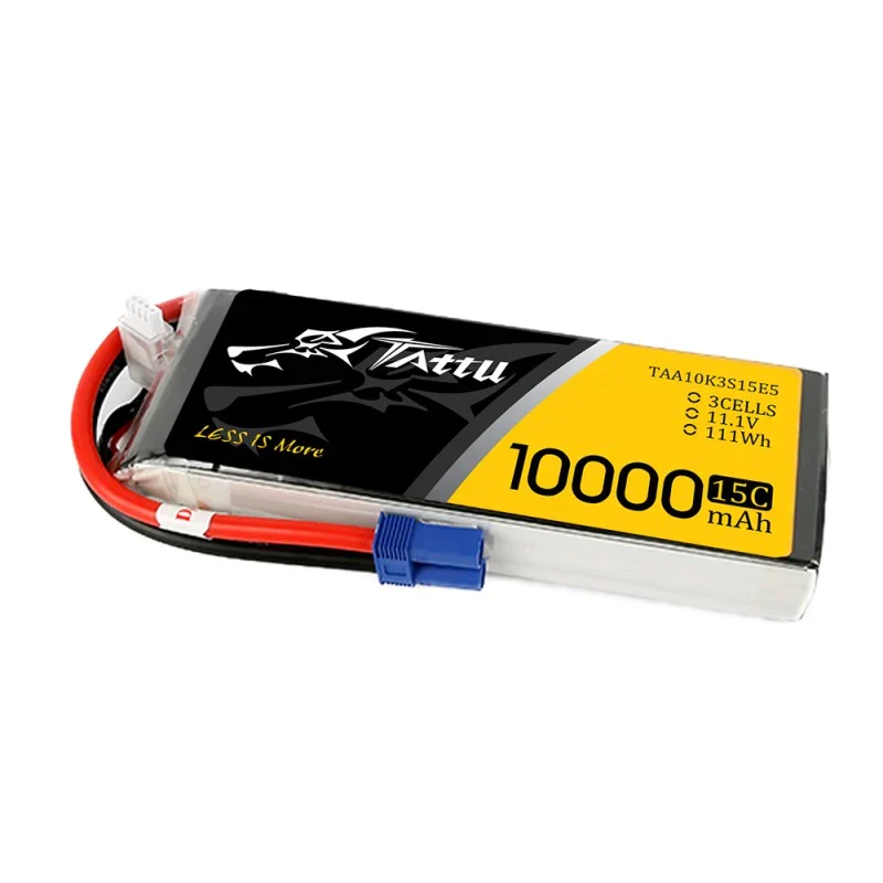 Tattu 11.1V 15C 3S 10000mAh Lipo-Akkupack