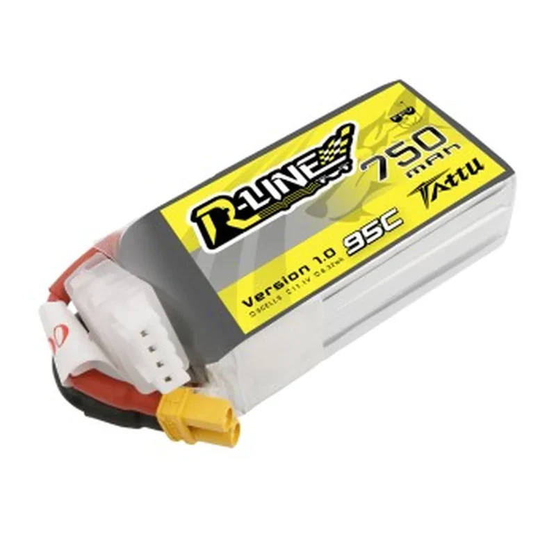 Tattu R-Line 750mAh 11.1V 3S1P 95C Lipo Akku mit XT30 Stecker